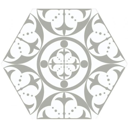 vzorovany sestohranny biely sivy tyrkys podlahova dlazba dlazdice obklad obyvacka dekor vzorovany hexagon podlahova dlazba mrazuvzdorny dizajn klasicky cementovy styl rustikalne dlazky keramika antibakterialne samocistiace realonda.jpg